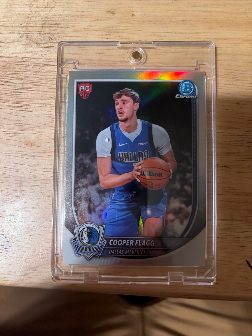 Cooper Flagg Rookie Card - Dallas Mavericks - Blue